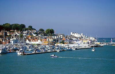 East Cowes Hafen