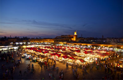 The bazars and markets of Morocco