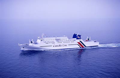 Your trip will be a pleasure with Camellia Line Ferries