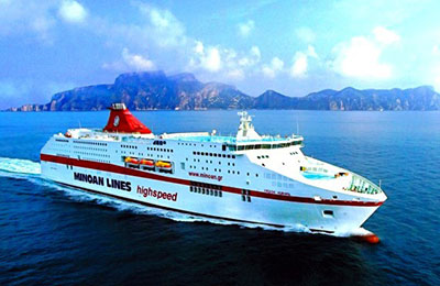 Your trip will be a pleasure with Minoan Lines Ferry