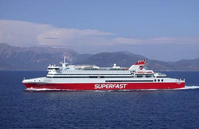 Your trip will be a pleasure with Superfast Ferries