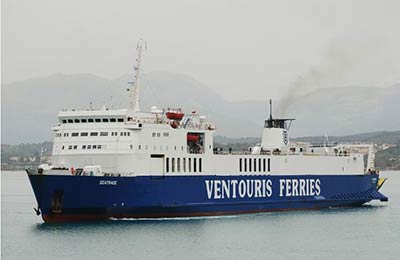 Your trip will be a pleasure with Ventouris Ferries
