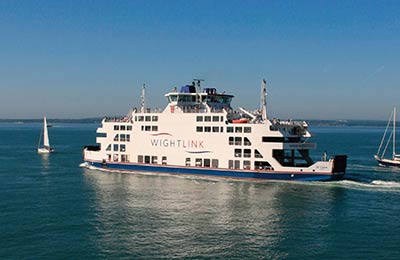 Your trip will be a pleasure with Wightlink Ferries